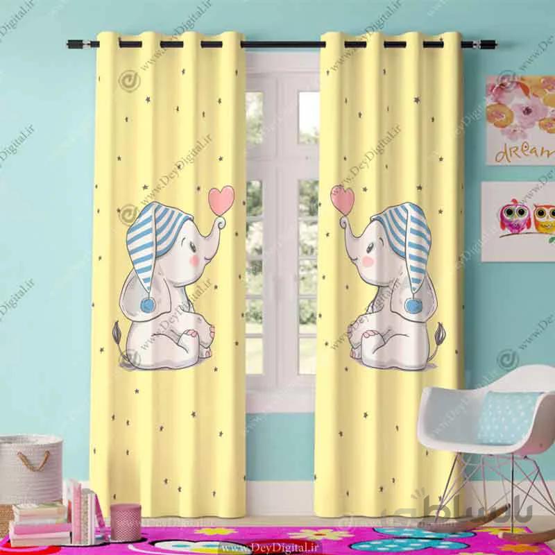 پرده پانچی اتاق کودک PK-2757