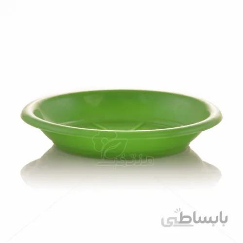 زیر گلدانی پلاستیکی گرد مدل 3035 قطر 25 سانتیمتر