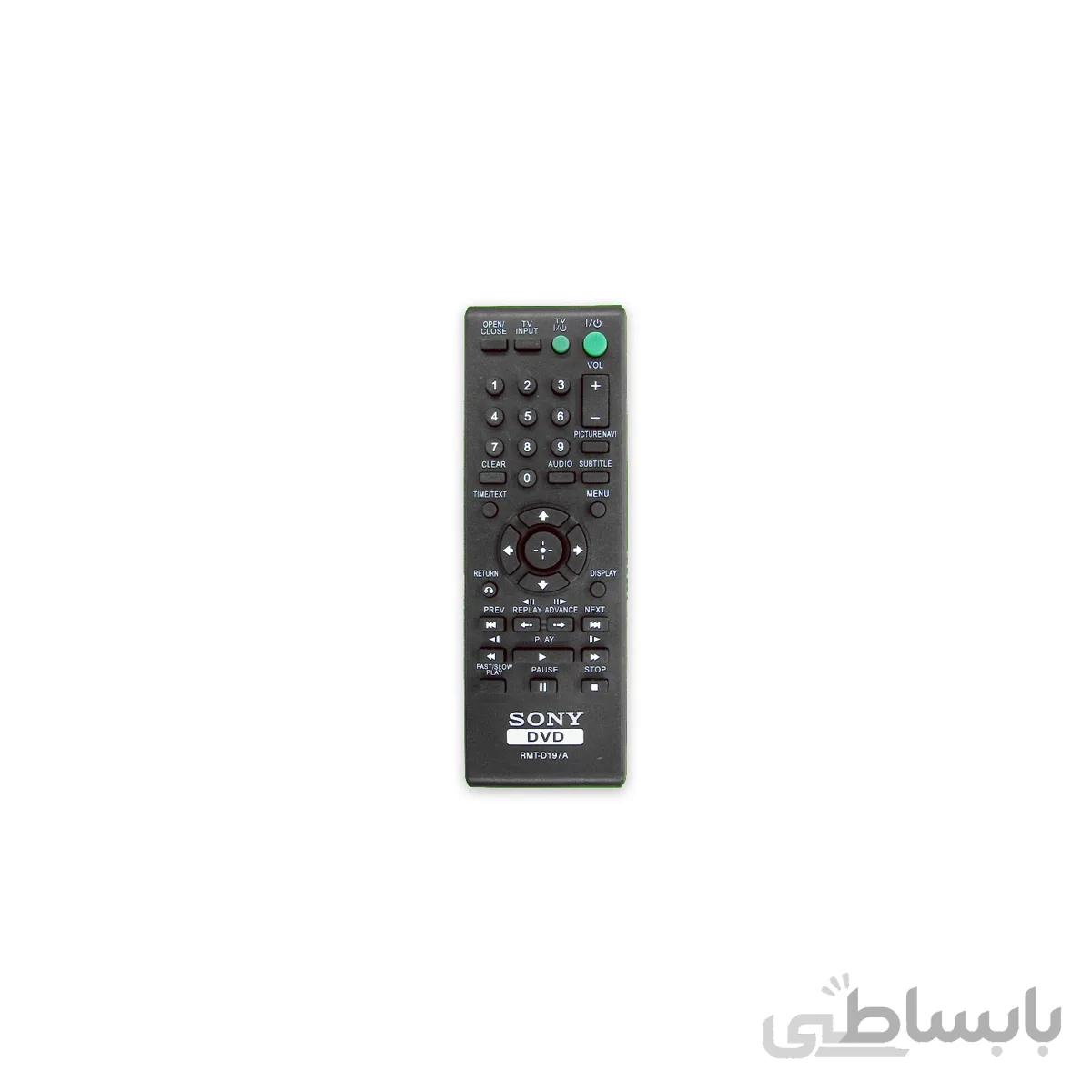 کنترل دی وی دی سونی صوتی SONY DVD مدل RMT D197A
