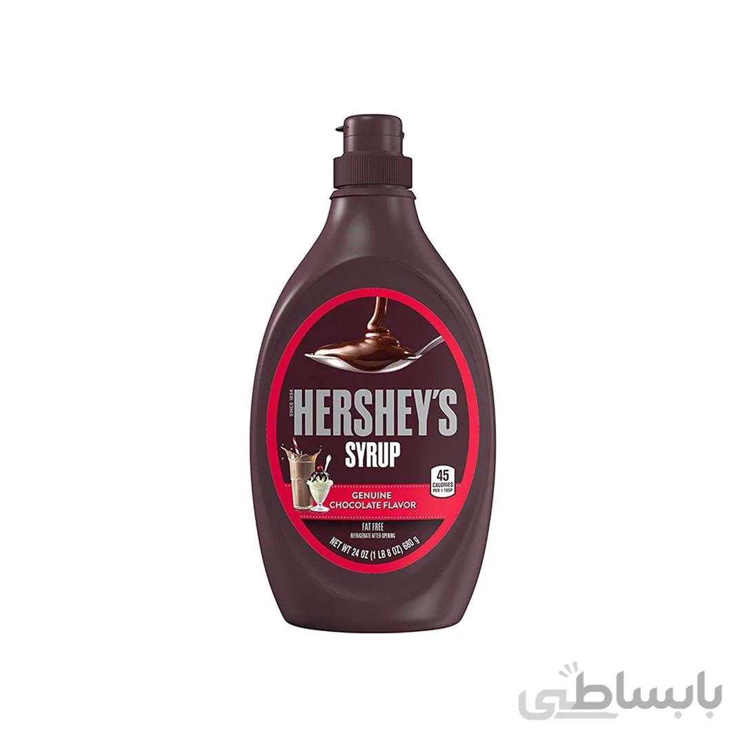 سس شکلاتی هرشیز Hershey's Syrup ا Hershey's Genuine Chocolate Syrup