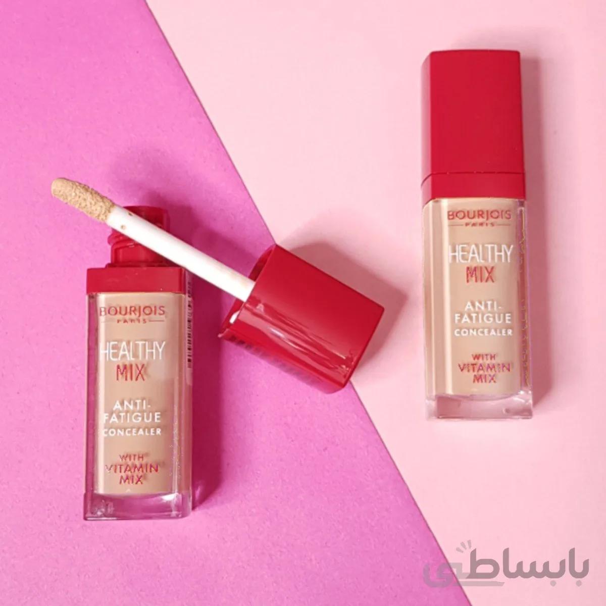کانسیلر مایع ضدپیری بورژوا BOURJOIS مدل هلثی میکس healthy mix شماره 52 مدیوم medium