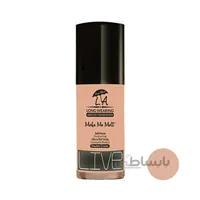 کرم پودر پمپی ال ای مدل Make Me Matt شماره 312 حجم 30میل ا LA Make Me Matt Airless Foundation No.312 30ml
