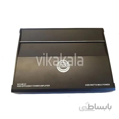 آمپلی کار آیدیو مدل scc48127 وات2400 ا car audio amplifire scc48127