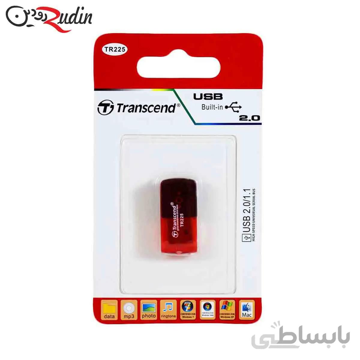 کارت حافظه خوان مدل Transcend TR225