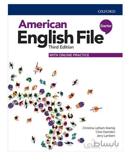 جنگل امریکن اینگلیش فایل استارتر American English File ۳rd Starter SB+WB+DVD - Glossy Papers