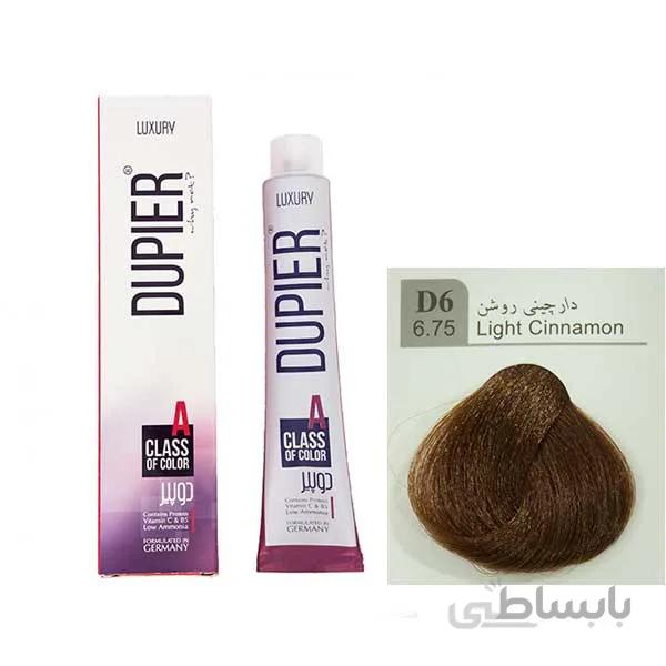 رنگ مو دوپیر دارچینی روشن شماره D6 6.75