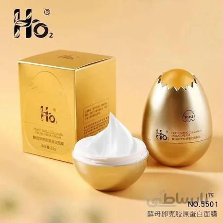 کرم ماسک صورت لایه بردار سفیده ی تخم مرغ