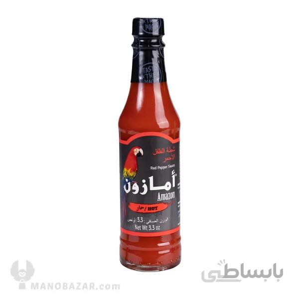 سس فلفل امازون Red pepper sauce حجم 97 میلی لیتر