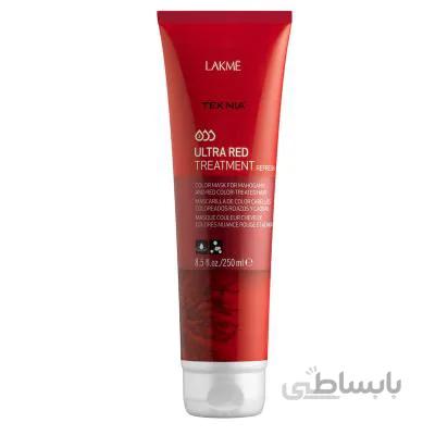 ماسک تازه کننده رنگ قرمز لاکمه مدل Ultra Red Treatment