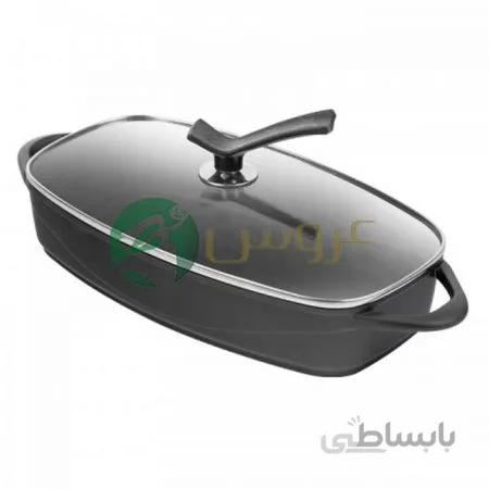 تابه ماهی پیرکس متوسط مدل ویکتوریا عروس کد ۳۲۹۳۶
