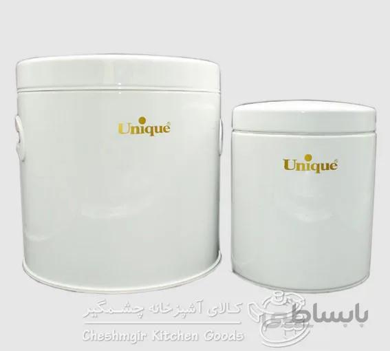 ظرف قند و شکر یونیک سفید UN-1610