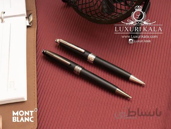 خودکار مات لاکچری Mont Blanc ا Mont Blanc Ultra Black Ballpoint Pen