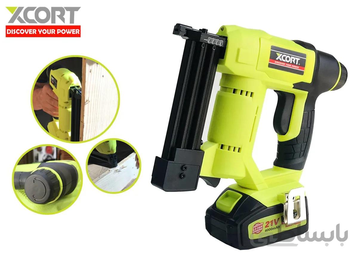 میخ و منگنه کوب شارژی xcort کد محصول xdc21-232-d