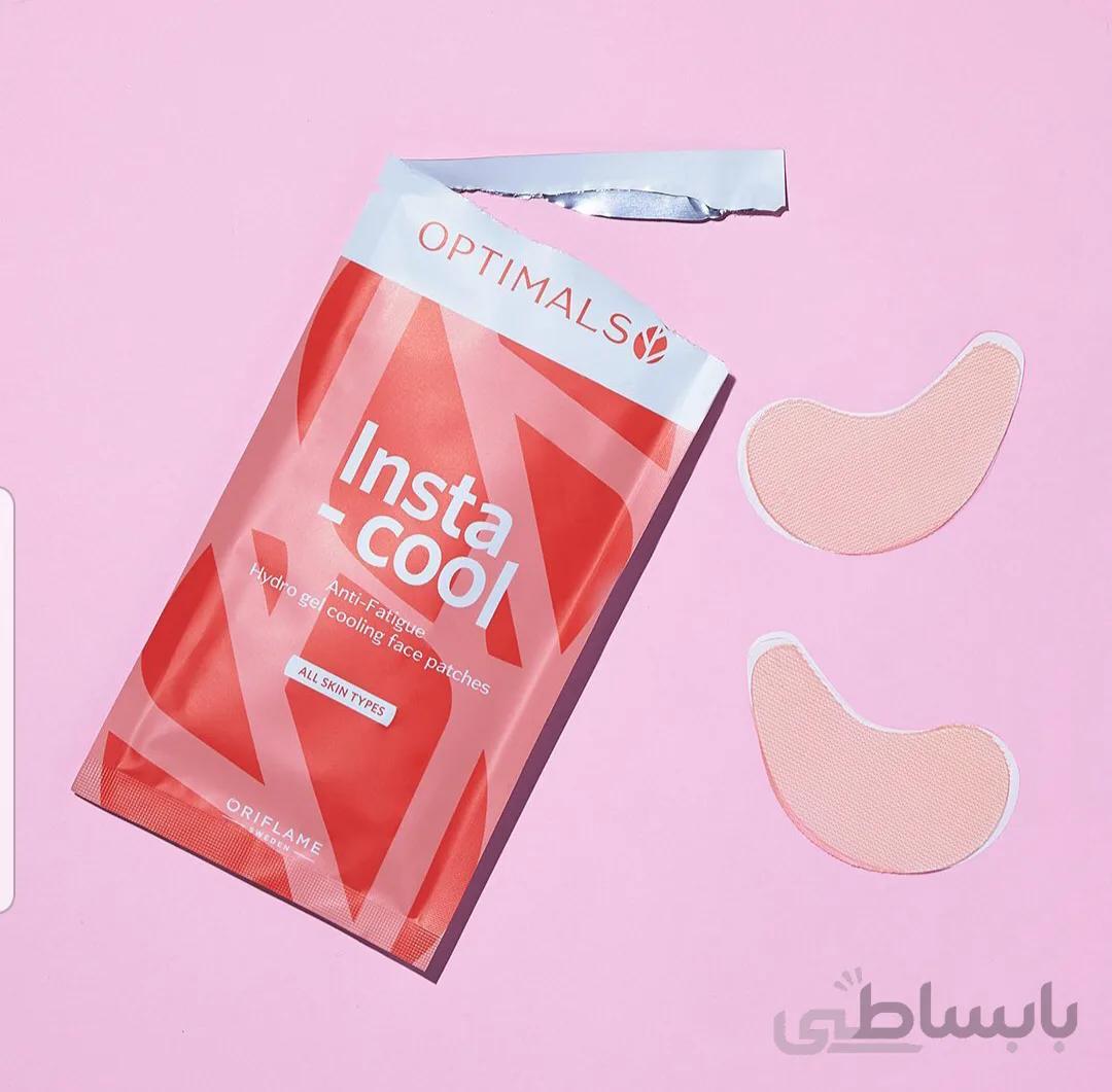 پچ ژلی خنک کننده دور چشم و صورت اپتیمالز Optimals insta cool