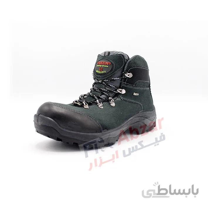 کفش فرزین مدل لامبرجک نوبوک ا Farzin safety shoes Model Lumberjack nobok