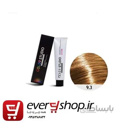 رنگ مو کالر استودیو شماره 9/3 (بلوند خیلی روشن طلایی)