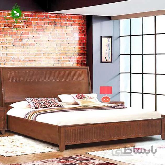 تخت خواب دو نفره مدل رومانا