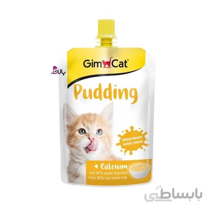 پودینگ گربه جیم کت حاوی کلسیم
