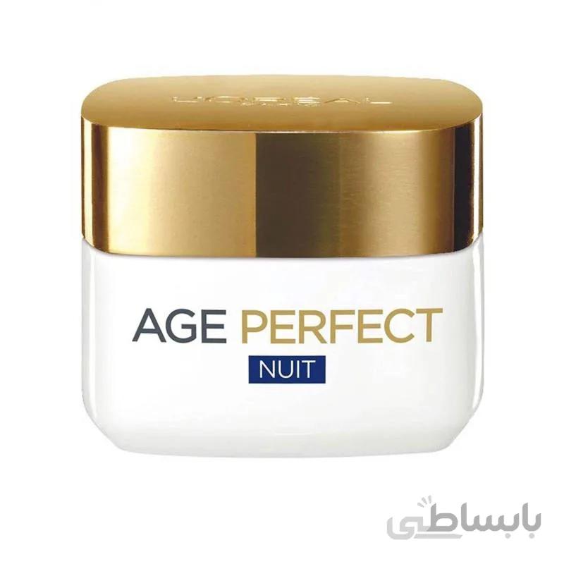 کرم ضد چروک شب لورآل Age Perfect Cell Renew