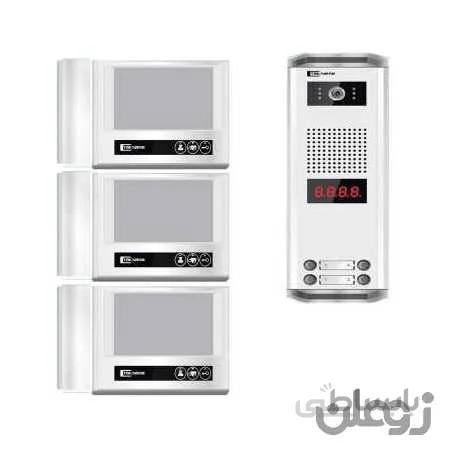 درب بازکن تصویری تک نما مدل D70M-3V مجموعه 4 عددی