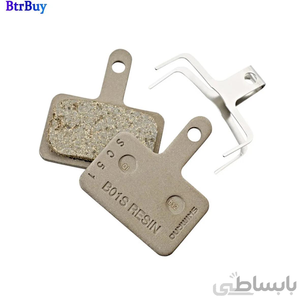 لنت ترمز دوچرخه شیمانو مدل b01s-resin بسته دو عددی