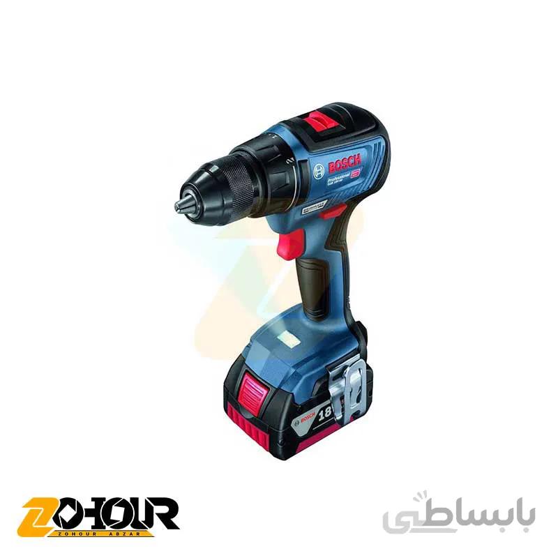 دریل شارژی براش لس بوش مدل Bosch GSR 18V-50