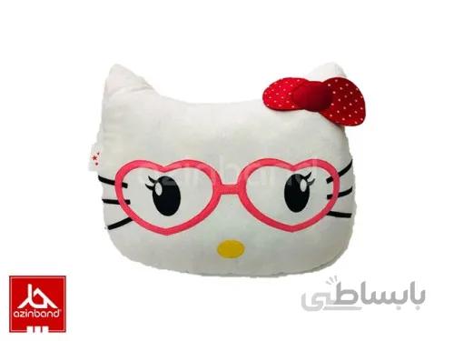 بالش فانتزی کیتی شماره 5 ا بالش فانتزی کیتی شماره 5 با پارچه مخملی