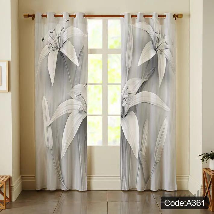 پرده پانچی چاپی کد A361