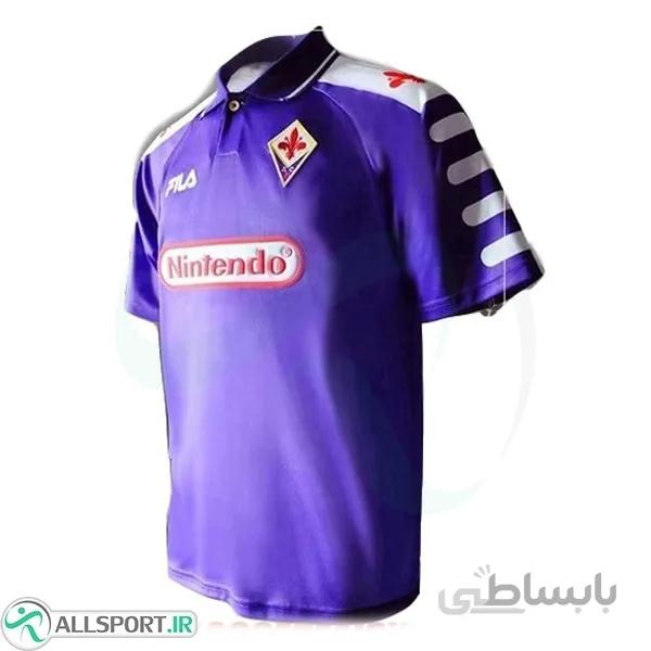 پیراهن کلاسیک فیورنتینا Fiorentina 1998-99 Retro Home Kit