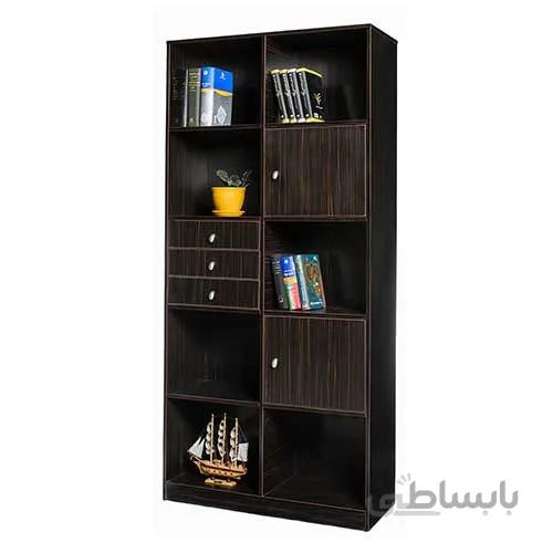 کمد اداری کتابخانه کیارا - ایرانیان چوب