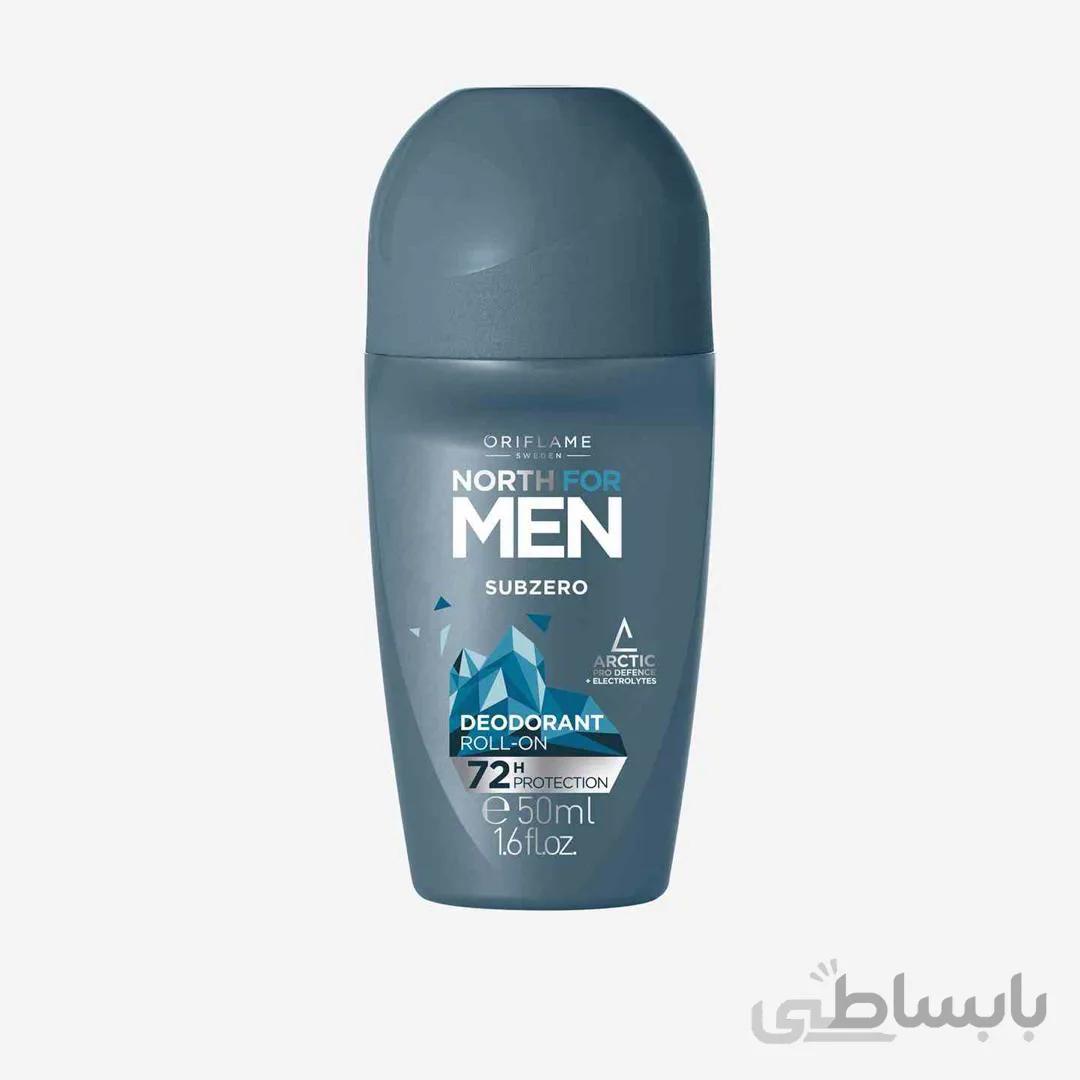 دیودورانت ضد تعریق 35880 ا NORTH FOR MEN Subzero Deodorant Roll-on 35880