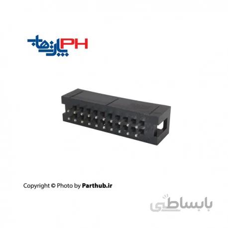 باکس هدر(IDC) 2*10 (20 پین) 2.54mm صاف (ST)