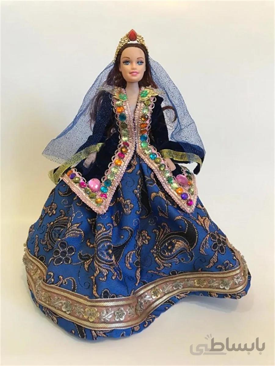 عروسک خاتون دامن آبی کد 09 ا Doll woman blue skirt code 09
