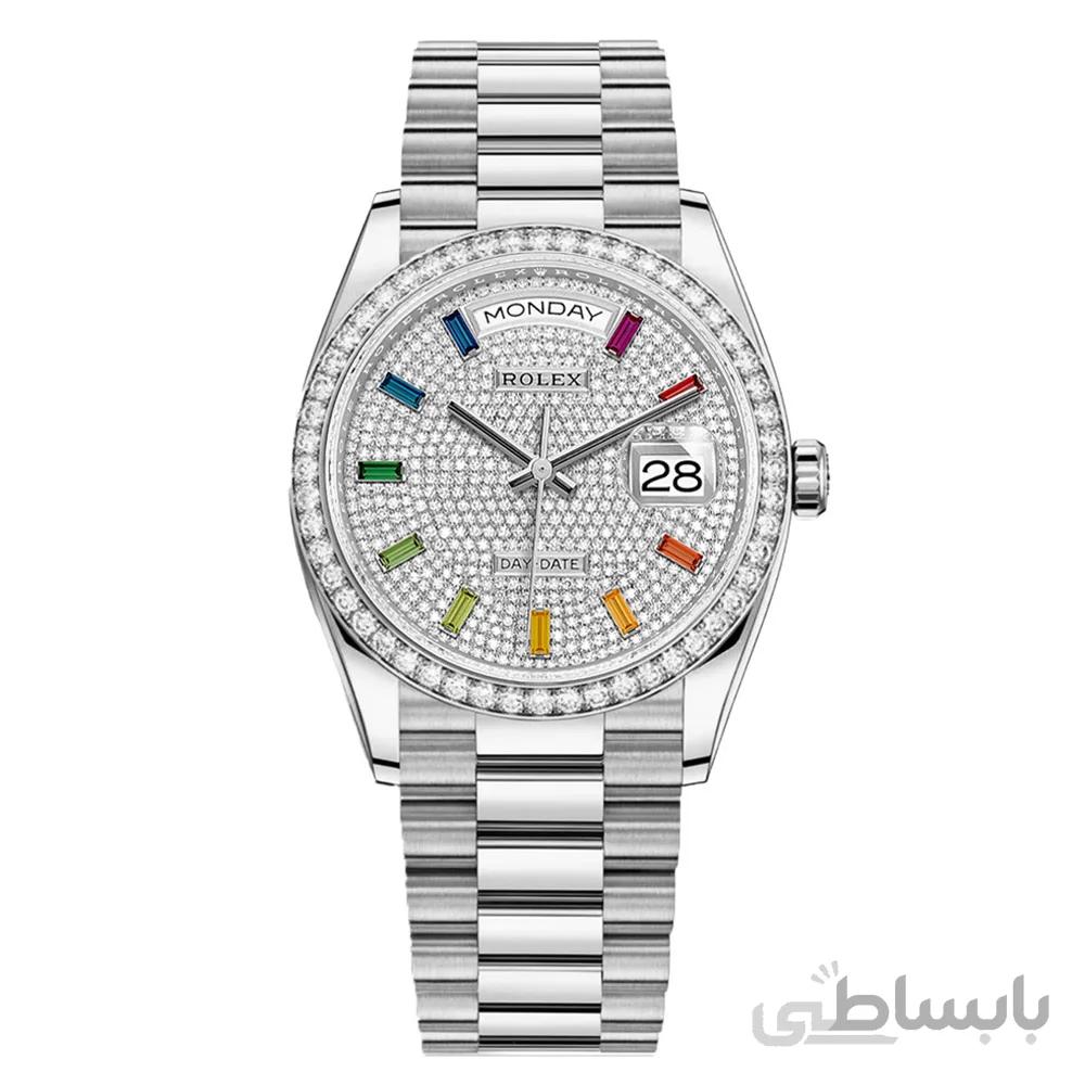 ساعت مچی رولکس مدل Rolex Day-Date Diamond Pave 4362S