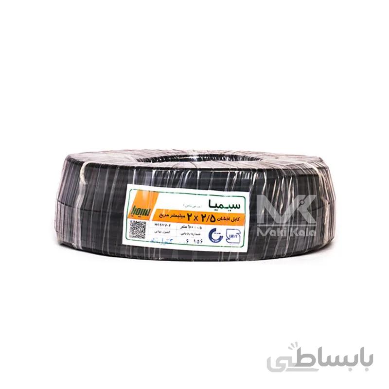 کابل برق 2 در 2.5 سیمیا بسته 100 متری