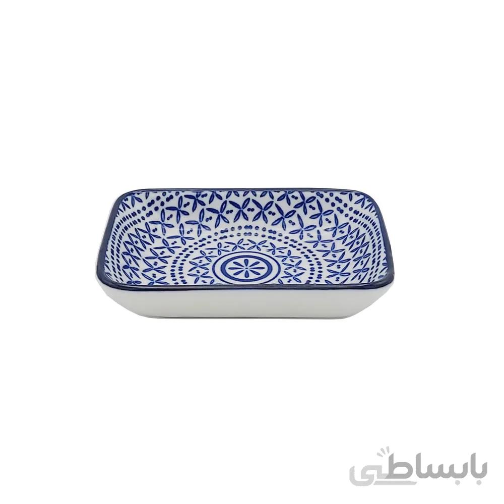نعلبکی مستطیل چینی کد 003502