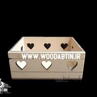 سبد قلبی ۲۵ در ۱۹ در ارتفاع ۱۰ کد ۸۱۲۸