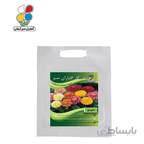 ( بسته 20 عددی ) بذر گل داوودی بسته بندی کوچک