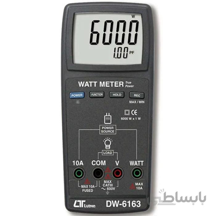 وات متر دیجیتال لوترون مدل LUTRON DW-6163 ا WATT METER LUTRON DW-6163