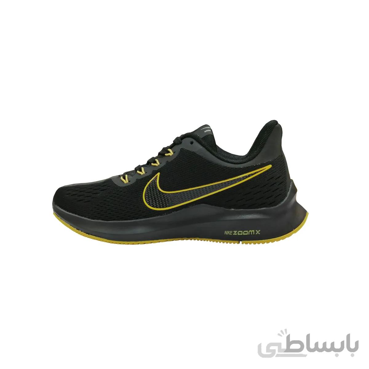 کفش پیاده روی نایک زوم ایکس رنگ مشکی طلایی - 40 ا nike zoom X 7189 gold