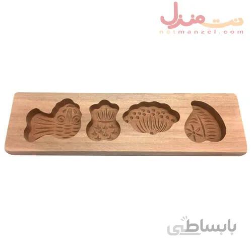 قالب کیک چهار خانه چوبی بامبو برند بامبوم مدل پاتی