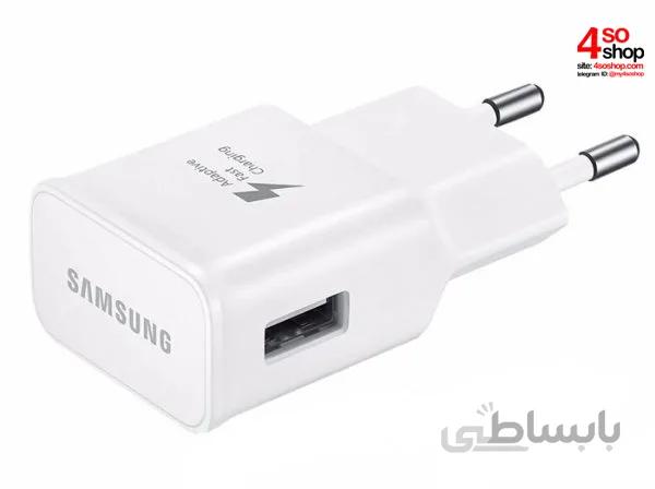 شارژر اصلى سريع همراه با كابل type c سامسونگ گوشى Samsung Galaxy A30s ا 2A Samsung Galaxy A30s Fast travel charger with type c cable