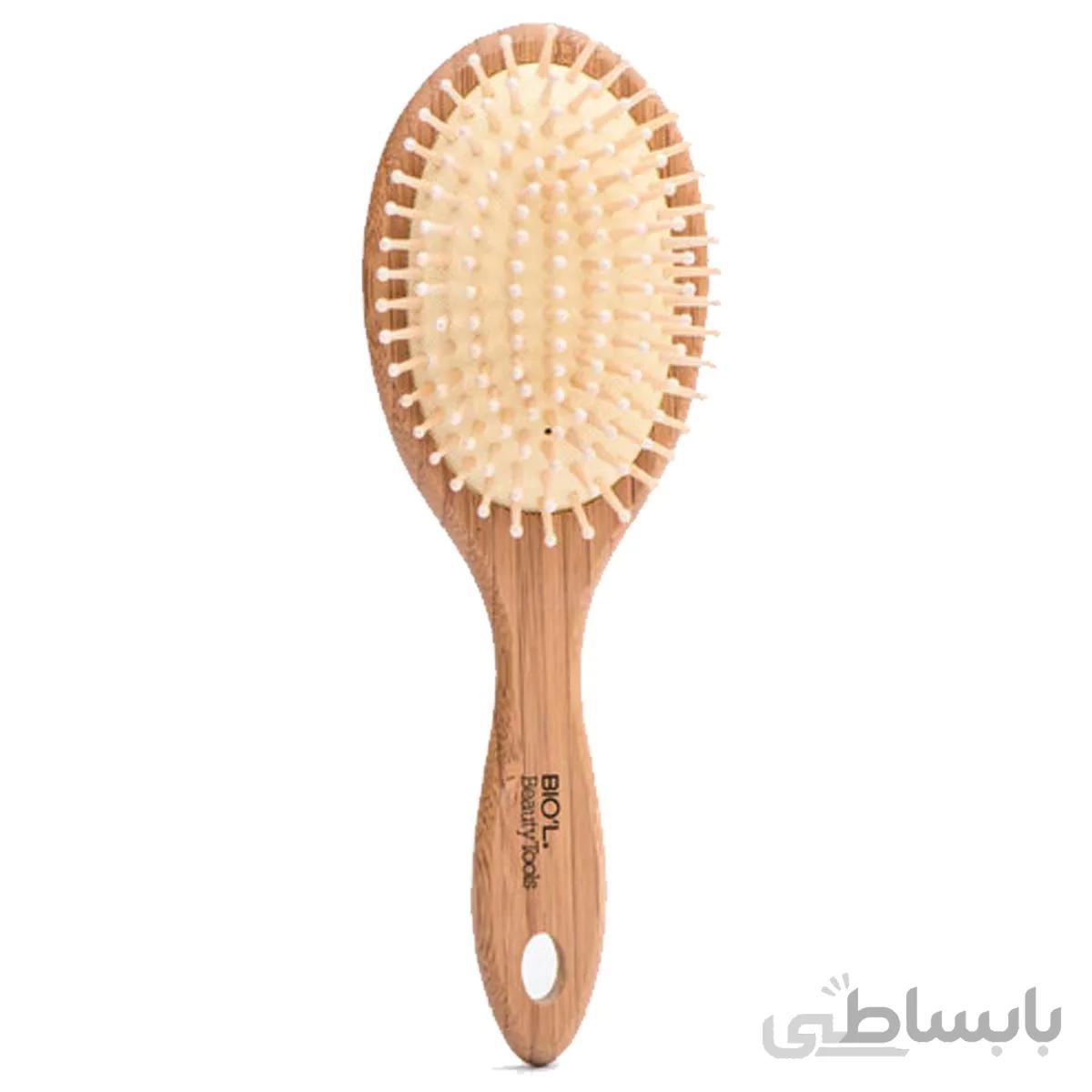 برس مو بامبو بیوتی تولز بیضی بزرگ بیول