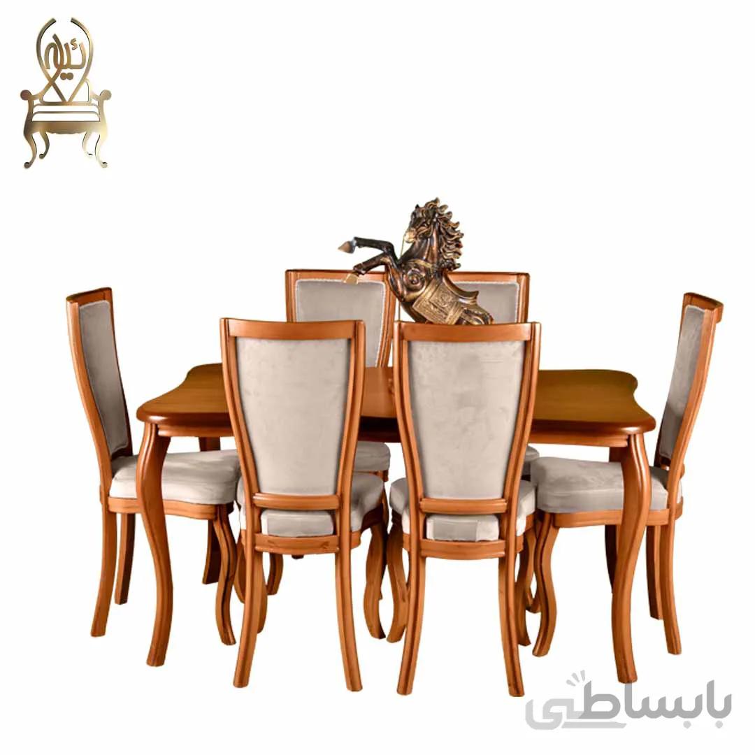 میز ناهار خوری کیانا | صندلی کیانا کد 30015