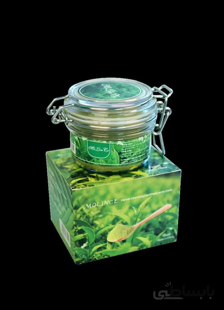 ماسک چای سبز پودرMOLINE