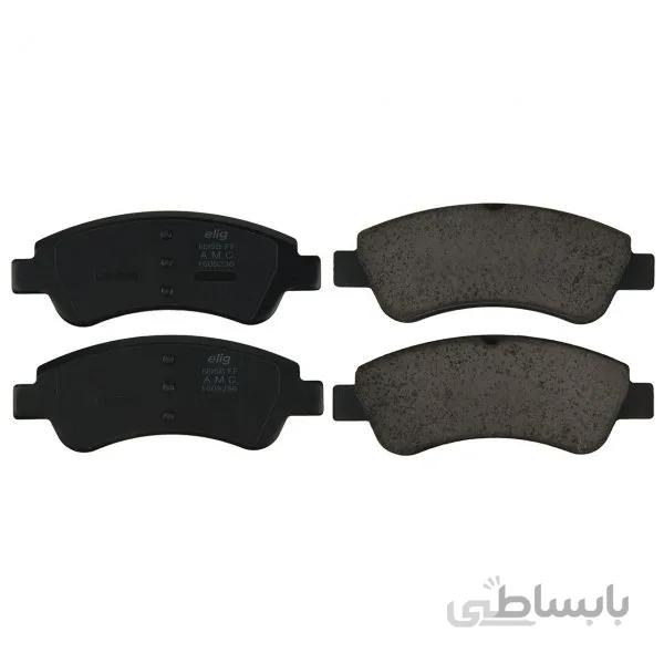 لنت ترمز جلو پژو 206 تیپ 5 (الیگ PA03) ا Elig PA03 Front Brake Pad For Peugeot 206