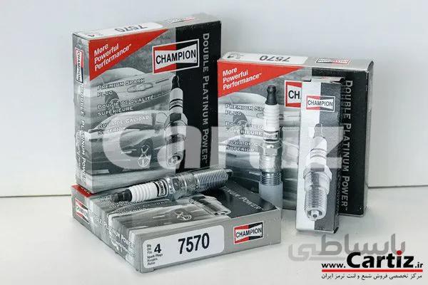 شمع سوزنی دبل پلاتینیوم پایه بلند کونیک چمپیون 7570 (Re14pmpb) ا 7570 (Re14pmb)