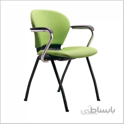 صندلی انتظار صدفی استیل هامون کد ST63-3