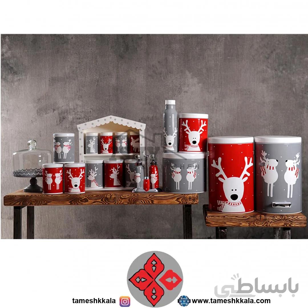 سرویس جهیزیه 23 پارچه طرح گوزن سون اسکای
