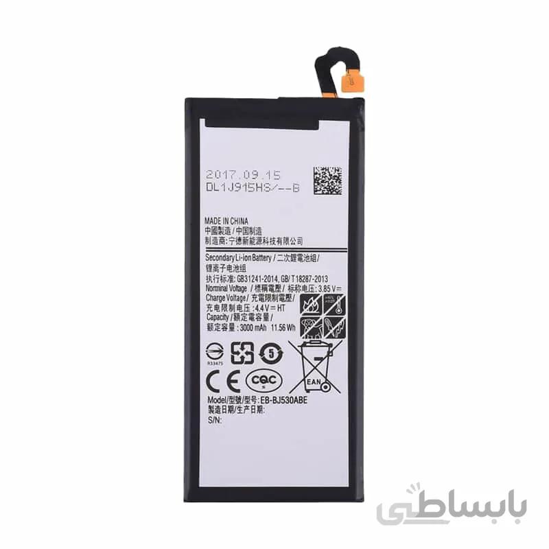 باتری اورجینال گوشی سامسونگ galaxy j5 pro با ظرفیت 3000 میلی امپرساعت